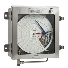 Barton 242E Temperature & Pressure Recorder