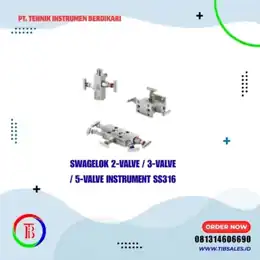 Swagelok 2-Valve Instrument Manifold SS316